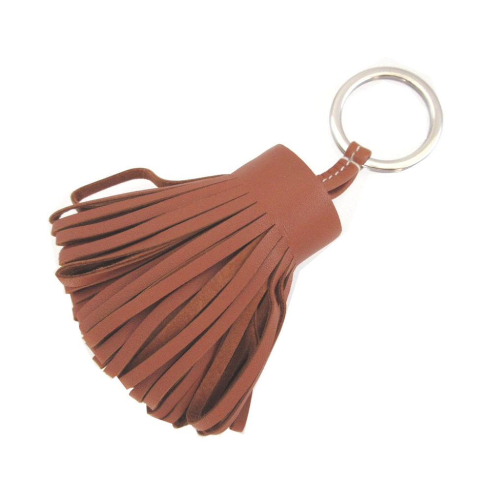 Hermes Carmen Agneau Milo Gold Keyring Accessory Bag Charm Keychain 1263HERMES